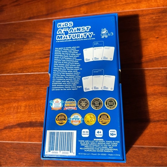 Kids Against Maturity: A Card Game for Kids, Super Fun Hilarious Family Party - Picture 2 of 2